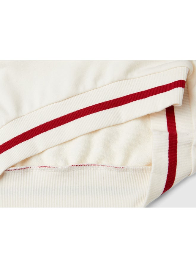 Benetton Boys V-neck NY Printed Sweater For Kids - Image 3