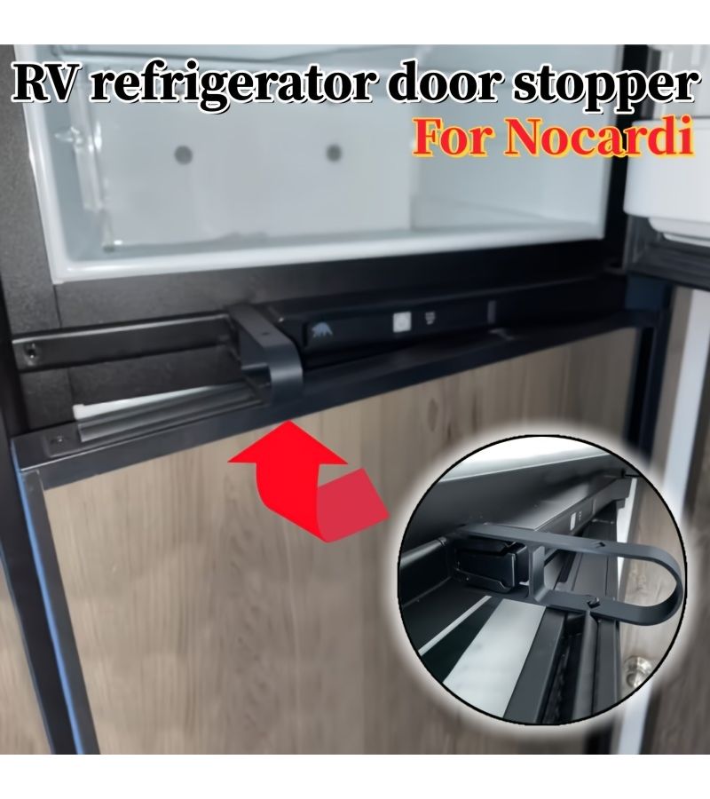 1 Pc RV Refrigerator Door Stopper Storage Support For Travel Trailer Essential Tool - Image 5