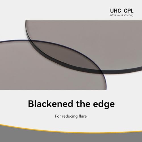 NiSi - 49mm UHC CPL Filter - Circular Polarizing Filter, Glare Reduction Polarized Lens, Vivid Color, Slim Frame, Ultra Hard Multi-Layer Nano Coatings, Waterproof & Scratch Resistant Camera Accessory - Image 5
