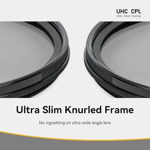 NiSi - 49mm UHC CPL Filter - Circular Polarizing Filter, Glare Reduction Polarized Lens, Vivid Color, Slim Frame, Ultra Hard Multi-Layer Nano Coatings, Waterproof & Scratch Resistant Camera Accessory - Image 4