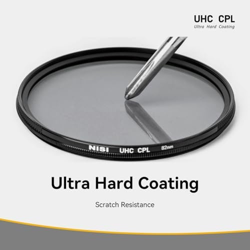 NiSi - 49mm UHC CPL Filter - Circular Polarizing Filter, Glare Reduction Polarized Lens, Vivid Color, Slim Frame, Ultra Hard Multi-Layer Nano Coatings, Waterproof & Scratch Resistant Camera Accessory - Image 2