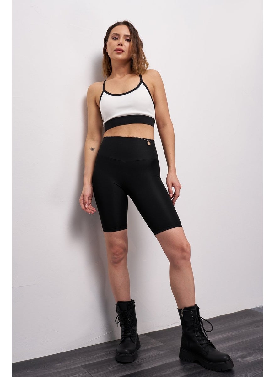 Giysa Women's High Waist Biker Leggings  - Image 1
