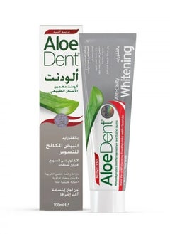AloeDent Aloedent Natural Whitening Fluoride Anti-Caries Toothpaste 100ml  - Image 1