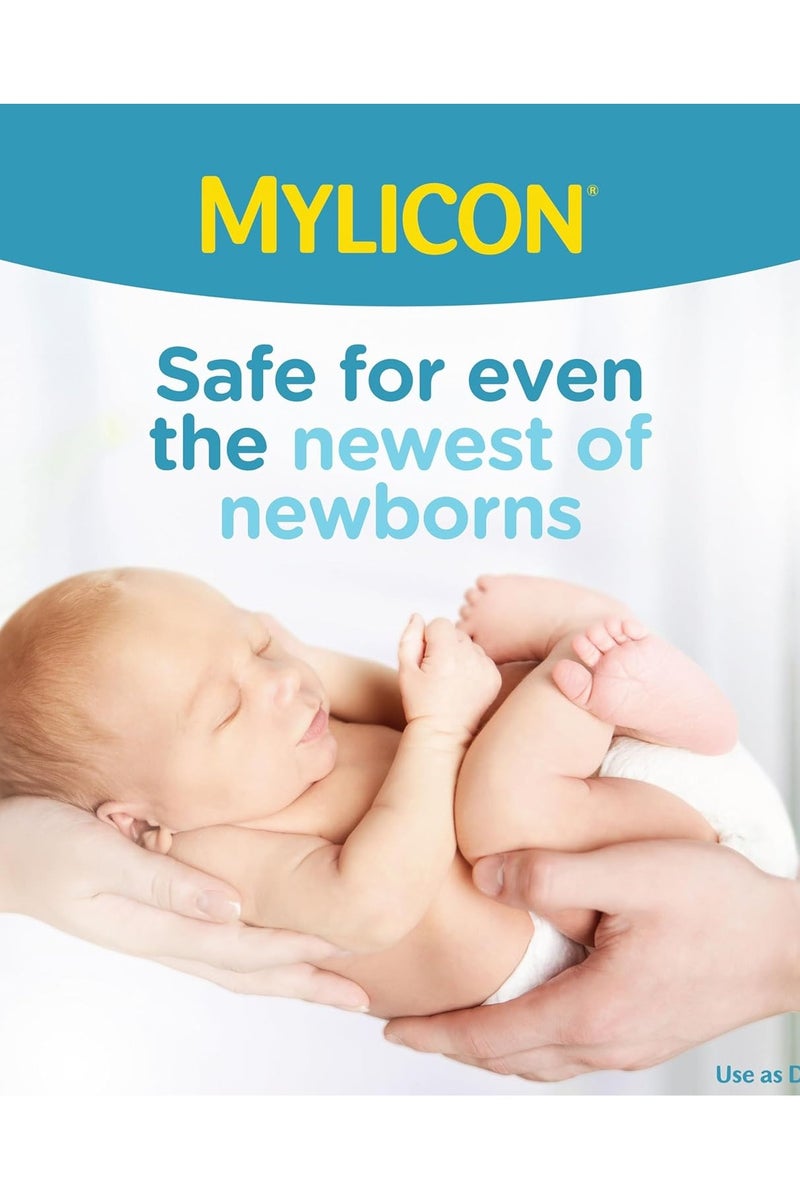 Mylicon Gas Relief Drops for Infants and Babies, Dye Free Formula, 0.5 Fluid Ounce - Image 3