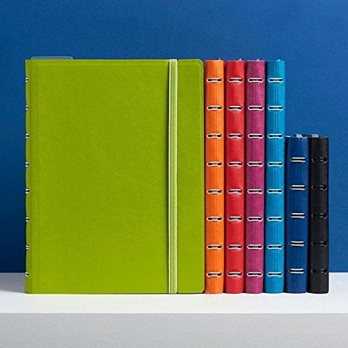 FILOFAX دفتر ملاحظات فيلوفاكس القابل لإعادة التعبئة، 10.8" × 8.5" فوشيا - غلاف أنيق يشبه الجلد مع صفحات قابلة للتحريك - إغلاق مرن، فهرس، جيب وعلامة صفحة (B115105U)، حجم رسالة - Image 5