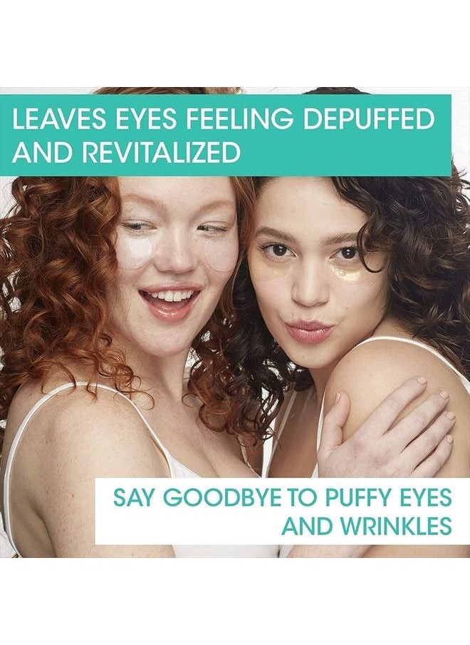 Patchology Rejuvenating Under Eye Gels - Hydrating Eye Mask w/Caffeine, Hydrolyzed Collagen & Centella Asiatica- Under Eye Patches For Dark Circles - Minimize Puffiness & Wrinkle Reducer - 30 ​Pairs  - Image 3