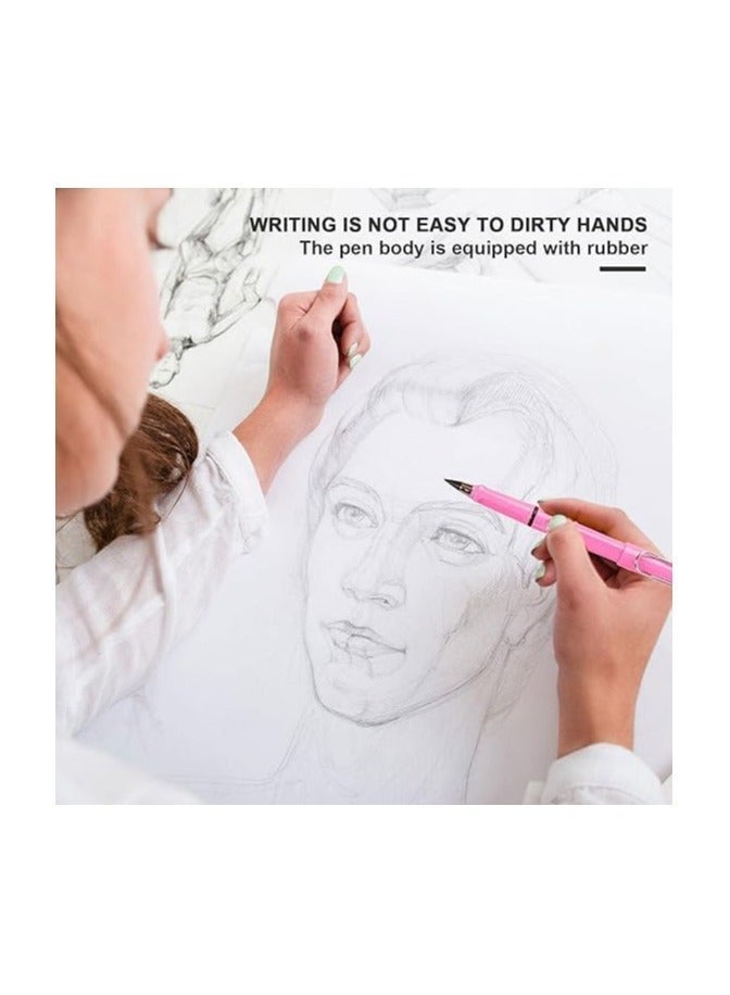لامي قلم رصاص سحري – لون فوشيا لامع – تصميم مميز للأطفال والهدايا - Image 2