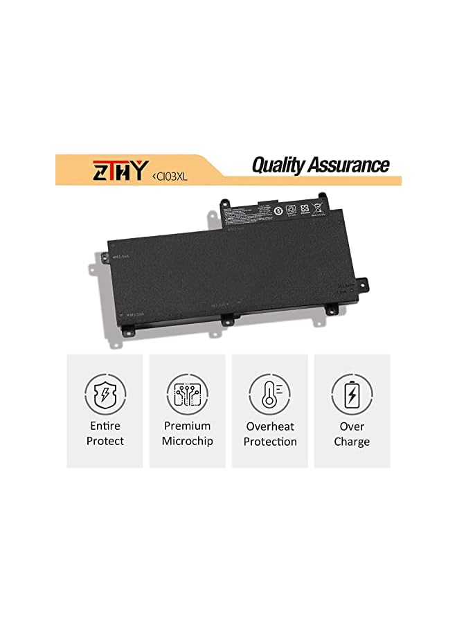 ZTHY بطارية كمبيوتر محمول Ci03 Ci03Xl لسلسلة HP Probook 640 G2 645 G2 650 G2 655 G2 Probook 640 G3 645 G3 650 G3 655 G3 Hstnn-Ub6Q Hstnn-Lb6T Hstnn-Pb6K 801554-001 - Image 5