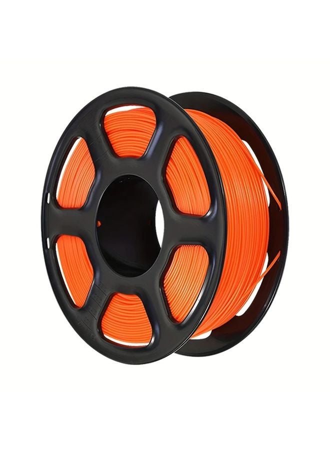 Orange PETG 3D Printer Filament 1 75mm 2 2LB Compatible with Creality Anycubic Bambu Lab - Image 1