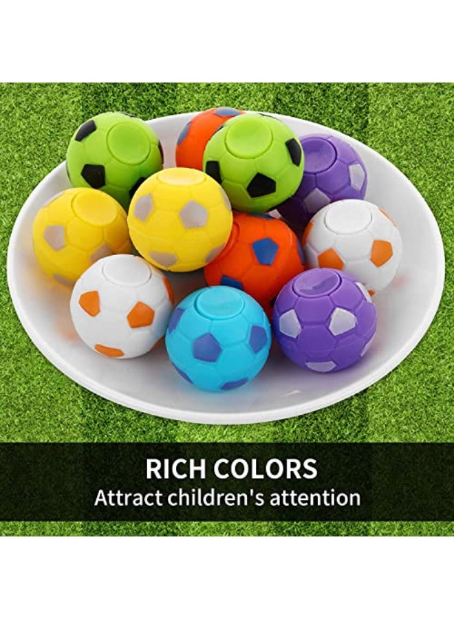 JZS Entertainment Fidget Spinner MINI Decompression Ball for Adults and Children Gyroscope Handheld Rotating Toy Rotatable Finger Football Decompression Ball Children's Birthday Gift Party Gift - Image 5