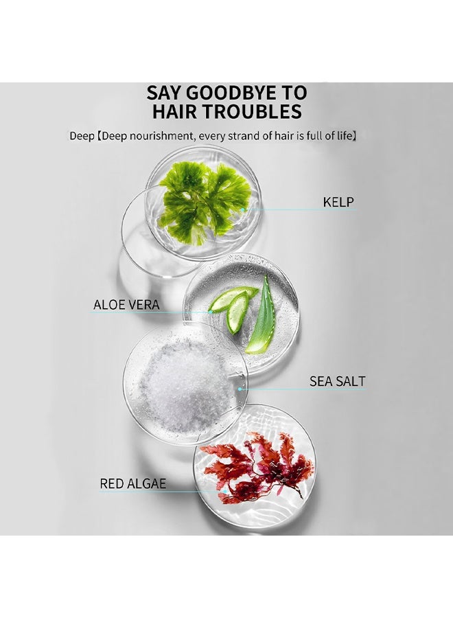 ميلاو بخاخ ملح البحر ، بخاخ نسيج الشعر مع عشب البحر ، يضيف حجما وملمسا ، يمنح ثباتا خفيفا ومنخفضا ، يلمع لإطلالة نضوجية نظيفة ، يعزز تجعيد الشعر الطبيعي والتموجات ، بخاخ شعر الشاطئ للرجال 240 مل - Image 5