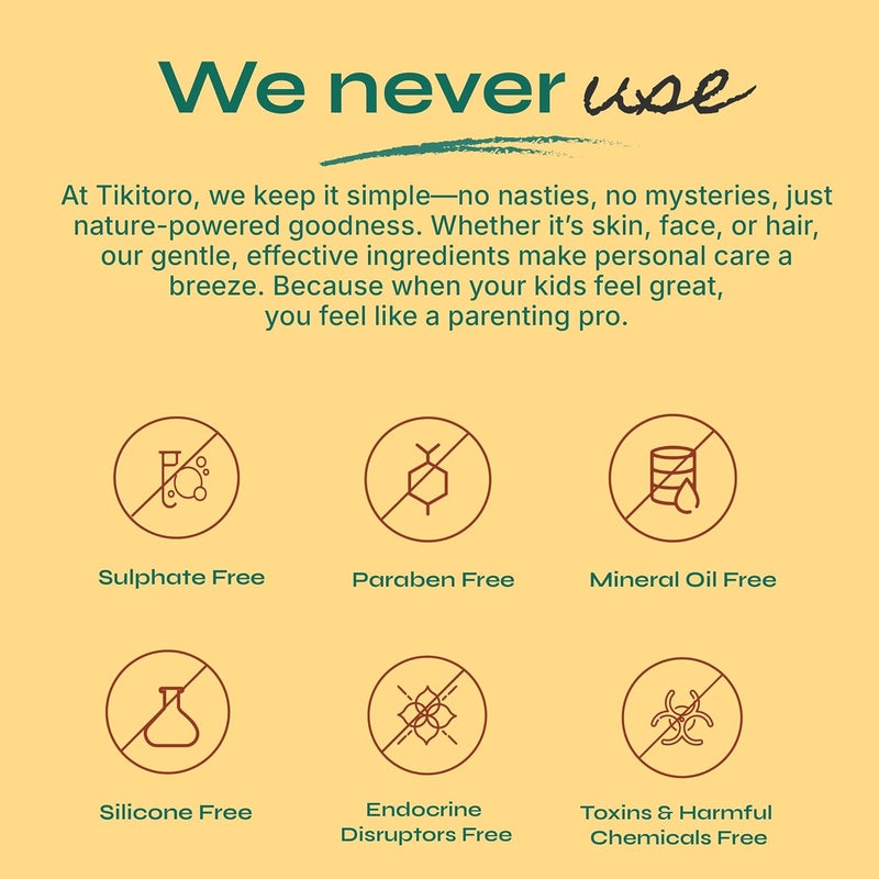 Tikitoro واقي شمس معدني للأطفال من تيكيتورو SPF 30 PA مضاد للحساسية مختبر من قبل أطباء الجلدية مع البابونج والنياسيناميد وأكسيد الزنك يمنع التسمير يرطب البشرة 100% نباتي خالي من البارابين والكبريتات 75 مل - Image 5