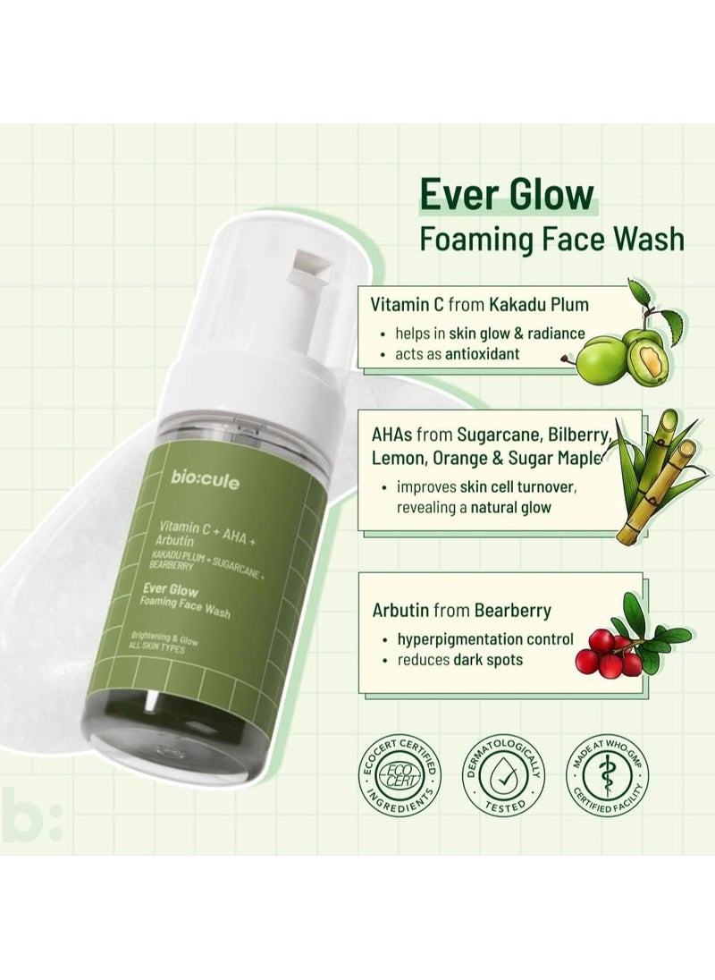 Biocule Biocule Ever Glow Foaming Face Wash 100ml  - Image 5