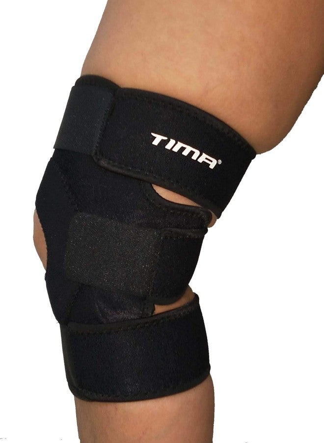 TIMA Knee Support Brace for Arthritis Pain Relief Ligament Injuries Sports Gym Open Patella Support fits Men and Women - Image 2