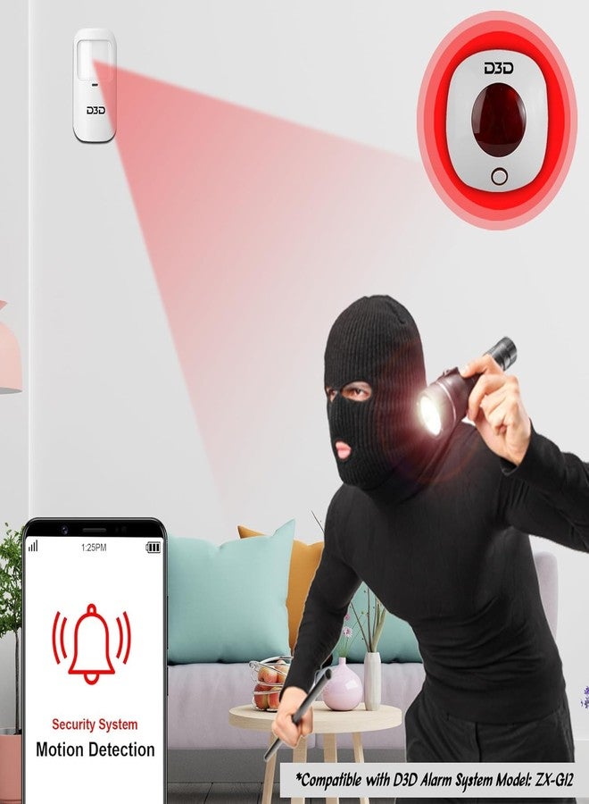 D3D صفارة إنذار لاسلكية D3D بتردد 433 ميجاهرتز، الطراز: Siren_ZX_G12 - Image 5
