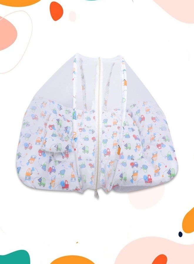 AMARDEEP Premium Baby Bedding Set with Built-in Mosquito Net: Sweet Dreams Guaranteed! - Image 1