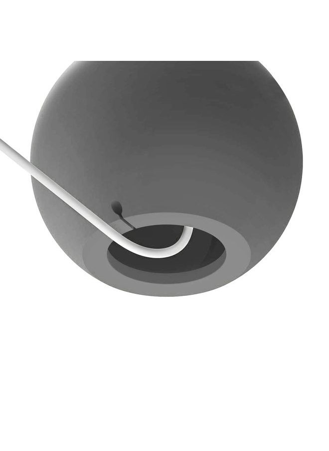 HuHa - Silicone Pellet Magsafe Magnetic Charger Holder for iPhone 12 Series(Grey) - Image 1