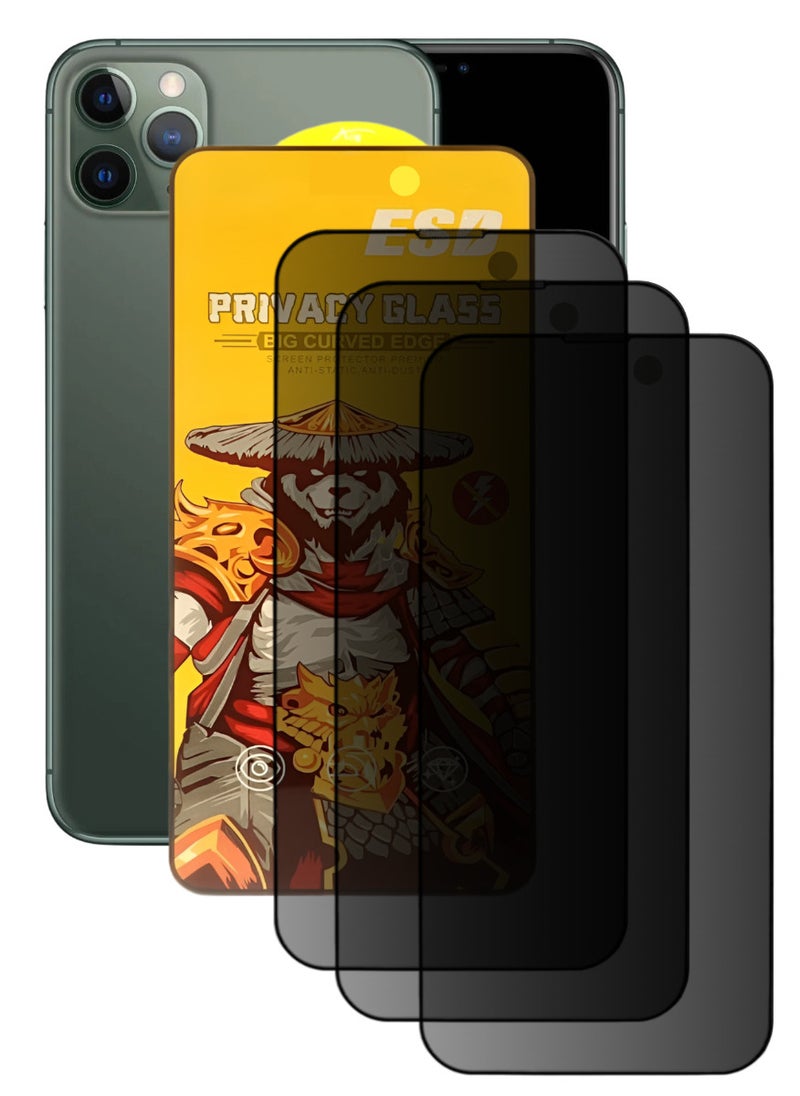 اي اس دي ثلاث قطع، واقي شاشة عالي الجودة لهاتف ايفون 11 برو - Image 1