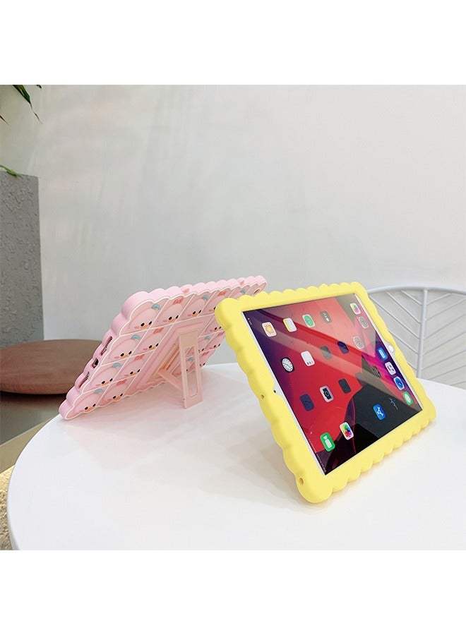 GROIC Push Pop Bubble Silicone Cute Case Compatible with iPad Air 10.9 inch, iPad Pro 11 Inch, Anti-Stress Shockproof Case with Lanyard & Kickstand  - Image 3