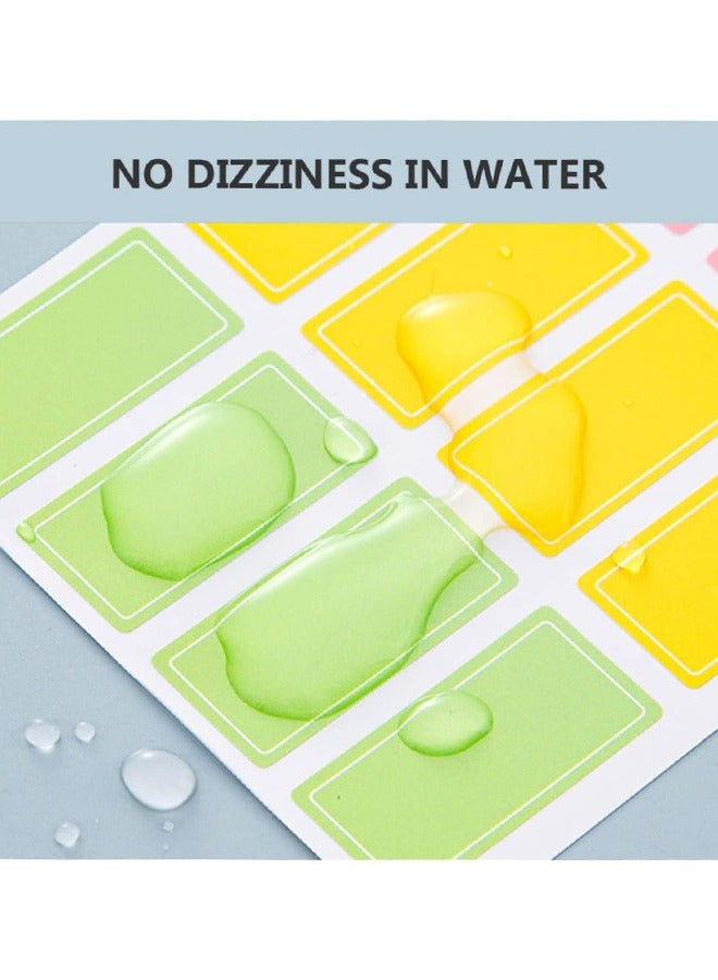 اتش اس تسميات زجاجة الرعاية النهارية اسم Stikers - 120 قطعة مقاومة للماء ذاتية اللصق تسمية Stikers لأكواب زجاجات الأطفال - موردو مدارس الأطفال - زجاجات الزيت العطري - حاويات التخزين - Image 2