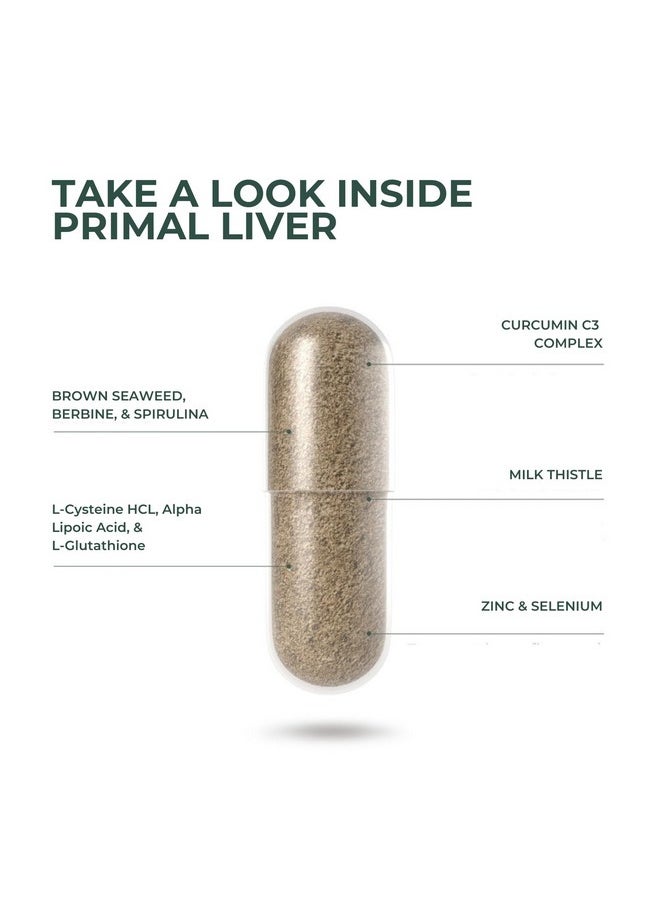 برايمال هارڤيست تطهير الجسم بالكامل من Primal Harvest، تطهير الجسم بالكامل من Primal يعمل على تطهير القولون، وتطهير الكبد، وتطهير الكلى، وتطهير الأمعاء، وتطهير الأمعاء، وتطهير المعدة، 60 حبة لإزالة السموم  - Image 4