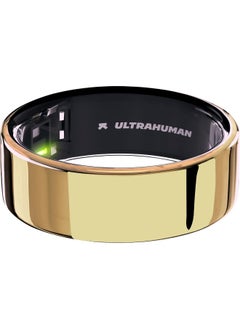 ULTRAHUMAN Ultrahuman Ring AIR-Smart Ring Health Tracker, Size First with Ultrahuman Sizing Kit,Sleep Tracker,Smart Ring for Men/Women,Fitness Tracker - Bionic Gold (Size 11)  - Image 1