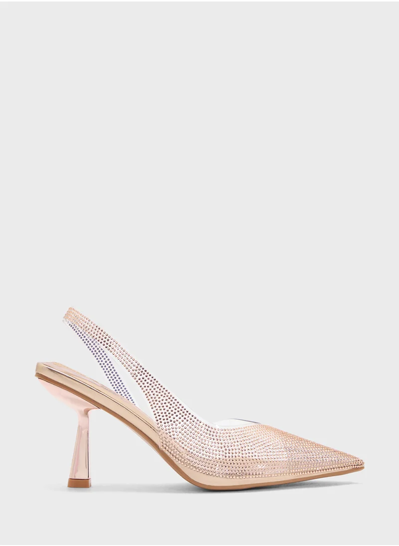 اوزو Diamante Sling Back Pump
