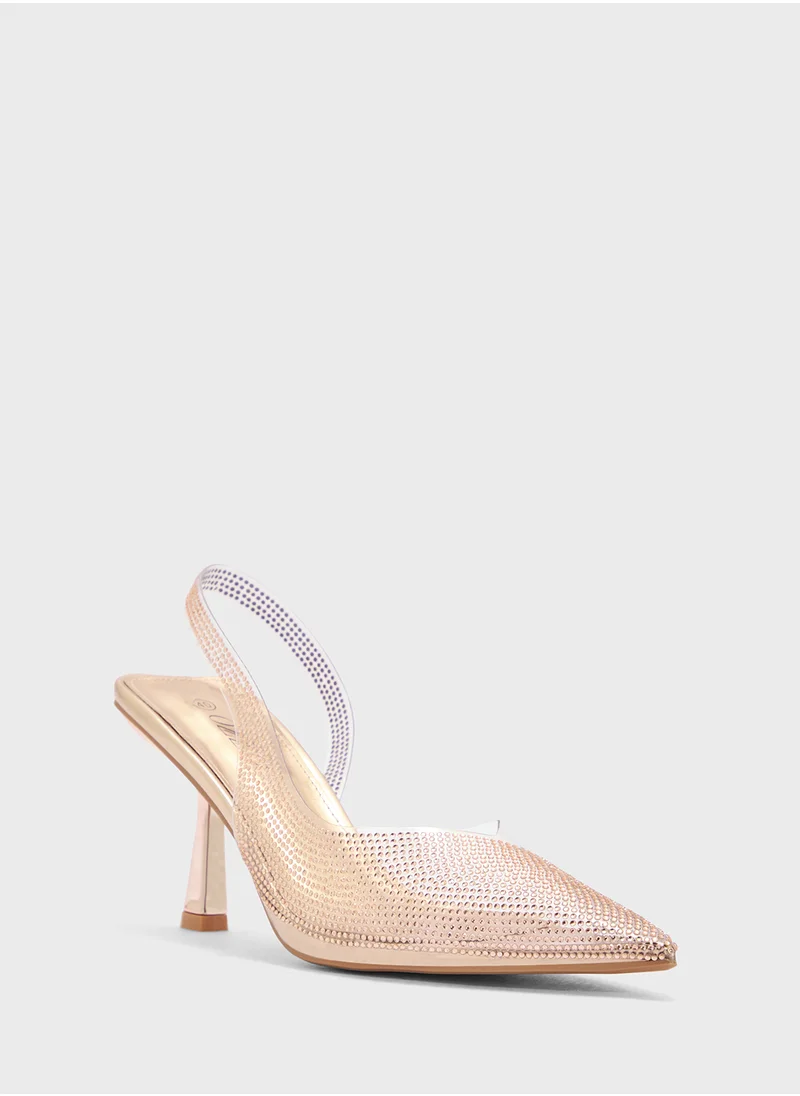 اوزو Diamante Sling Back Pump