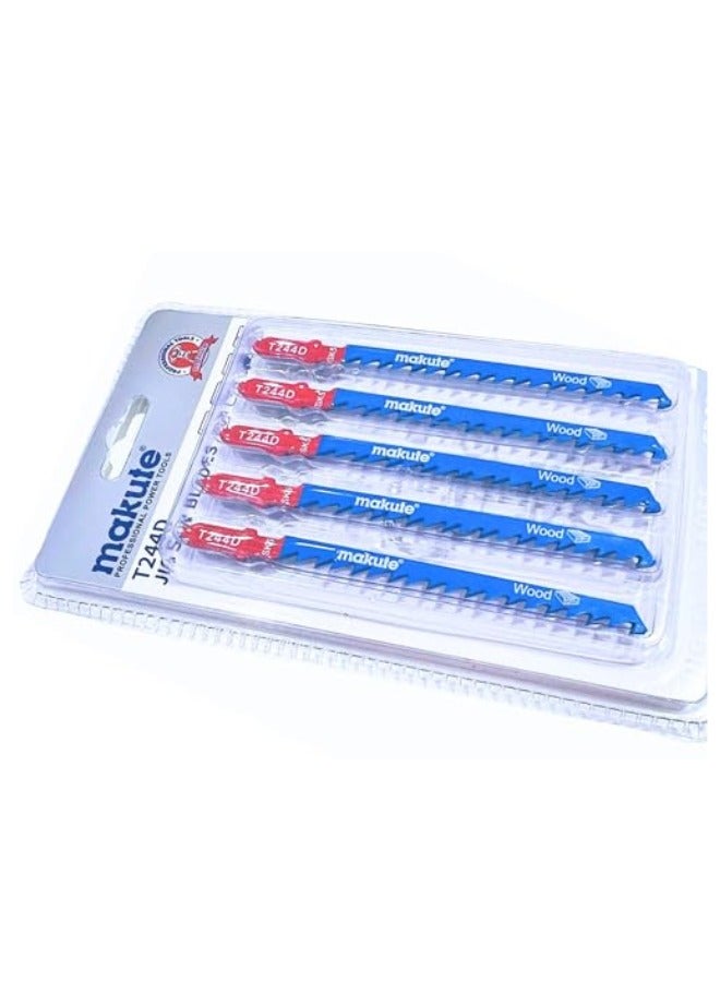 makute T244D  Metle Jigsaw Blades 4mm  for DIY Enthusiasts  Precision Cutting for  Metal Plastic  Wood  Aluminum  and Non-ferrous Metals - Image 2