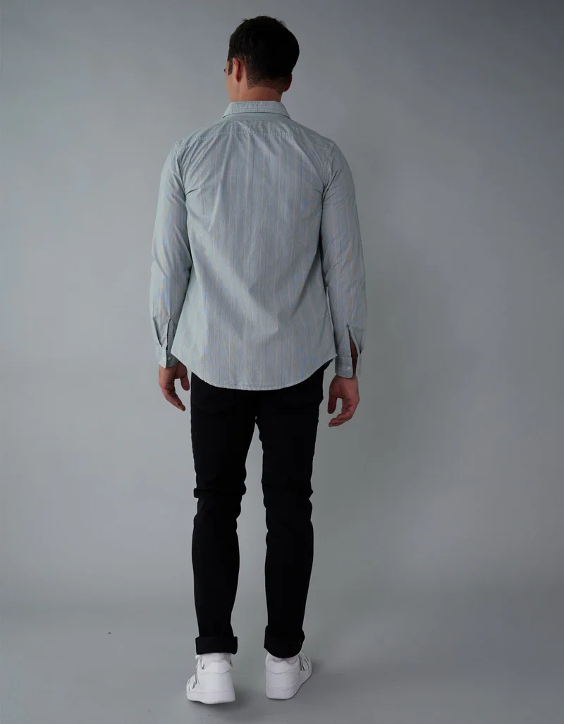 امريكان ايجل جينز بقصّة اثلتيك 24/7 من نسيج إيرفليكس+ تيمب تيك