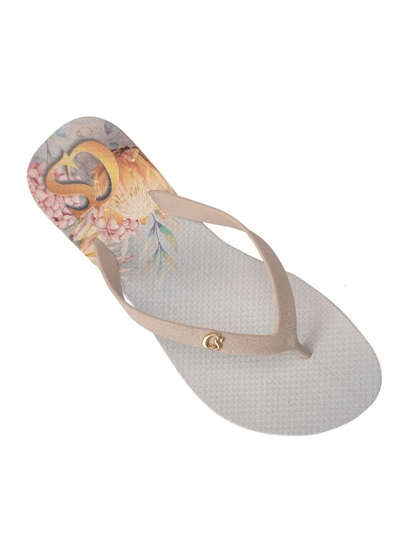 Carmen Steffens Anabela Off-white Slippers