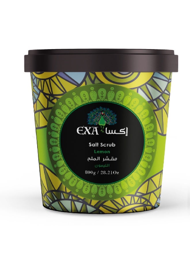 إكسا مقشر الملح الليمون من اكسا 800جم