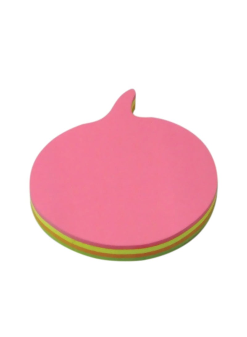 Die-Cut Self Stick Notes Dot Shape100 Notes