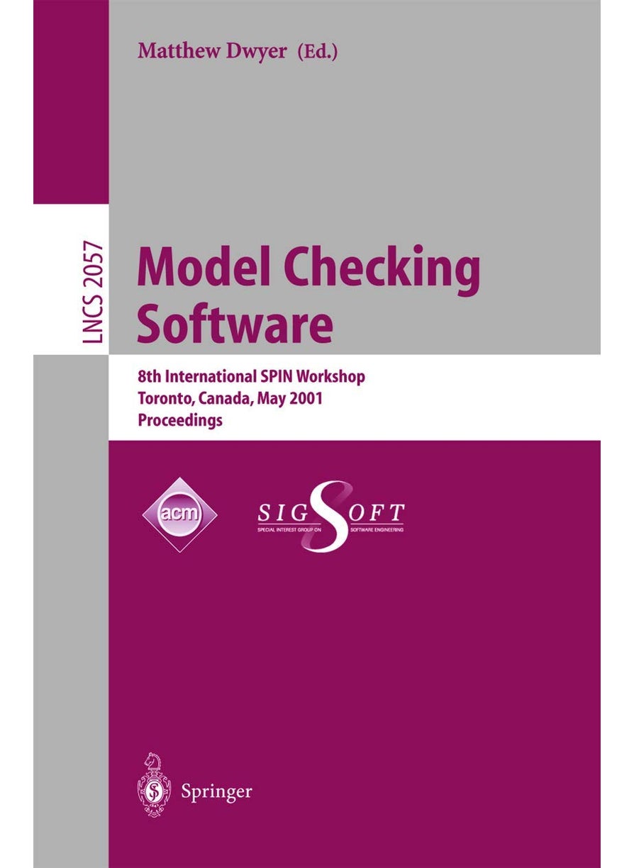Model Checking Software: 8th International SPIN Workshop, Toronto, Canada, May 19-20, 2001 Proceedings 
