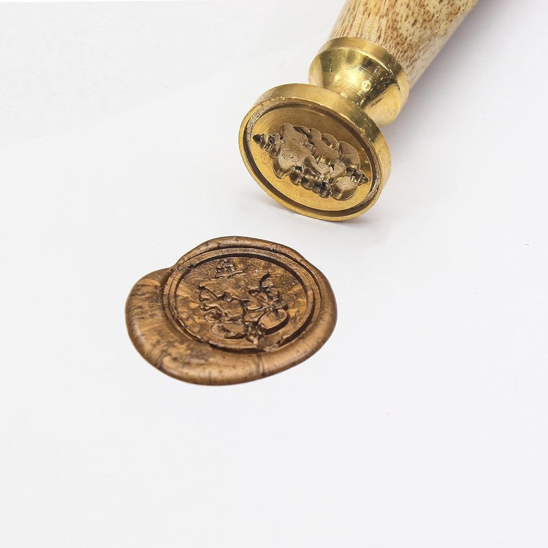 itsy-bitsy Sealing Wax Stamp (Ganesha) - Image 1