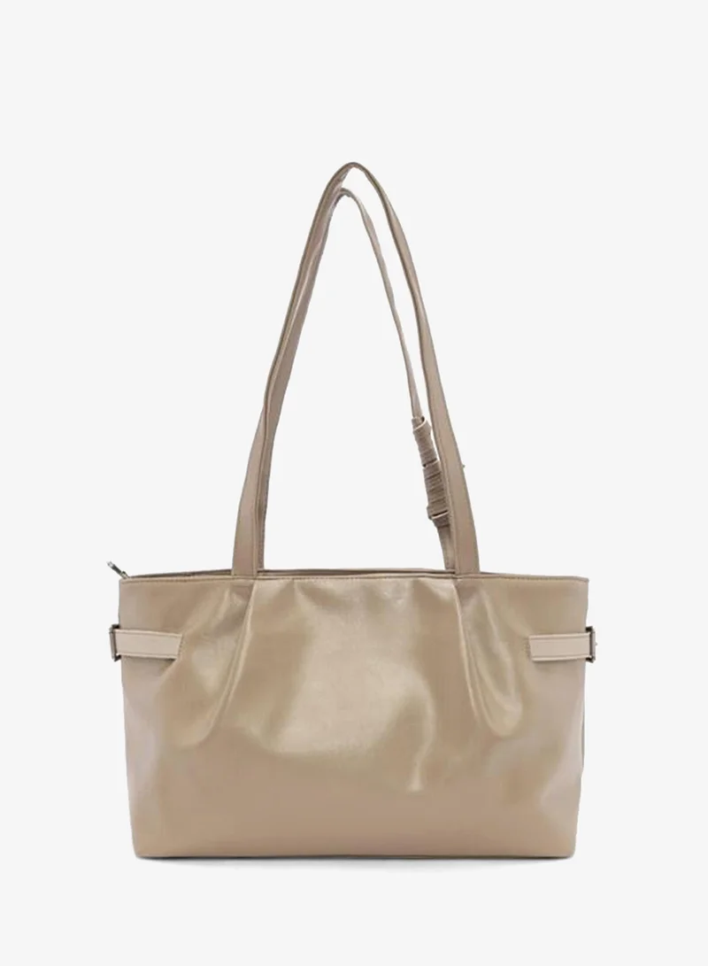 Shule Bags  Bybo Vintage Beige Shoulder Bag. for Women | Best Price UAE
