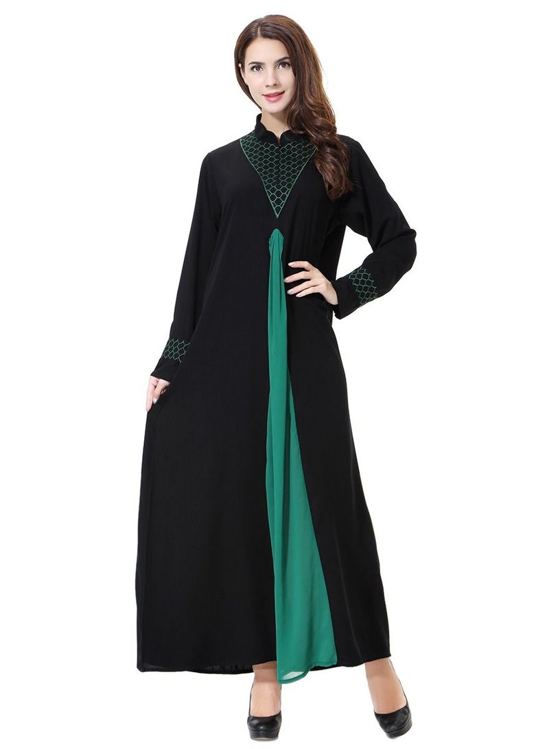 Loquat Muslim Lady wool peach Dress - Image 1