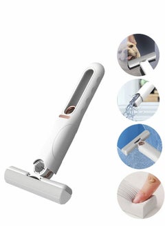 Y&D Portable Self-Squeeze Mini Mop Shirln Cleanmop Hand Free Squeeze Wash Strong Absorbent Bathroom Kitchens  - Image 1