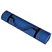 Wakeman Yoga Mat Double Sided 14Inch Workout Mat 71x24Inch Exercise Pad for Home Gym Fitness or Pilates with Carrying Strap by Wakeman Blue - Image 2