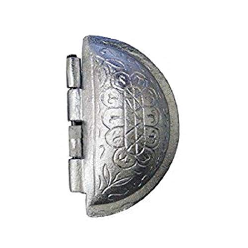 Easy Chef Aluminium Gujiya & Modak Mould Sacha for Festivals - Silver, Combo 2 Pieces Set - Image 4