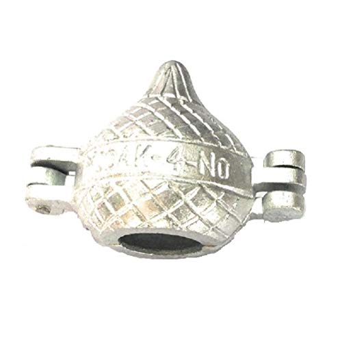 Easy Chef Aluminium Gujiya & Modak Mould Sacha for Festivals - Silver, Combo 2 Pieces Set - Image 3