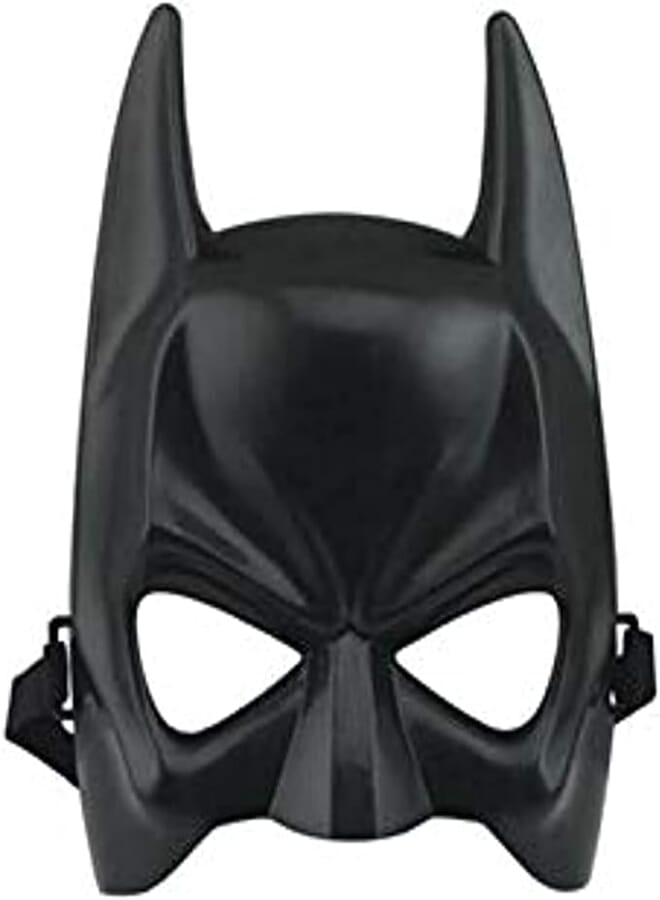 Generic Personalitity Half Face Batman Cartoon Anime Performance Mask Thickness Batman Mask Halloween Supplies 