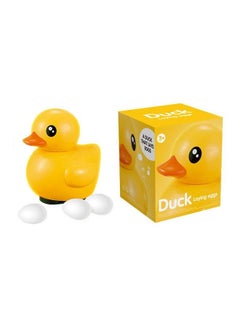 Battery Operated Duck Egg Laying Musical Sound Toy With Colorful Lights