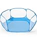 Heopeis Kids Ball Pit Large Pop Up Toddler Ball Pits 47inches Play Tent for Toddlers Girls Boys for IndoorOutdoor Play Tent with Carry Tote Balls Not Included Blue - Image 2