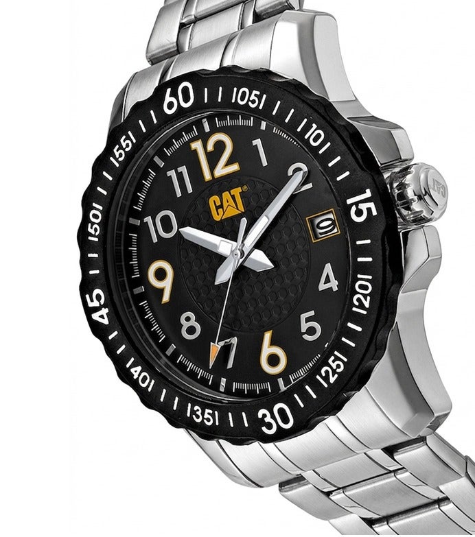 Caterpillar Downforce Black SS AP.141.11.111 || 44MM - Image 2