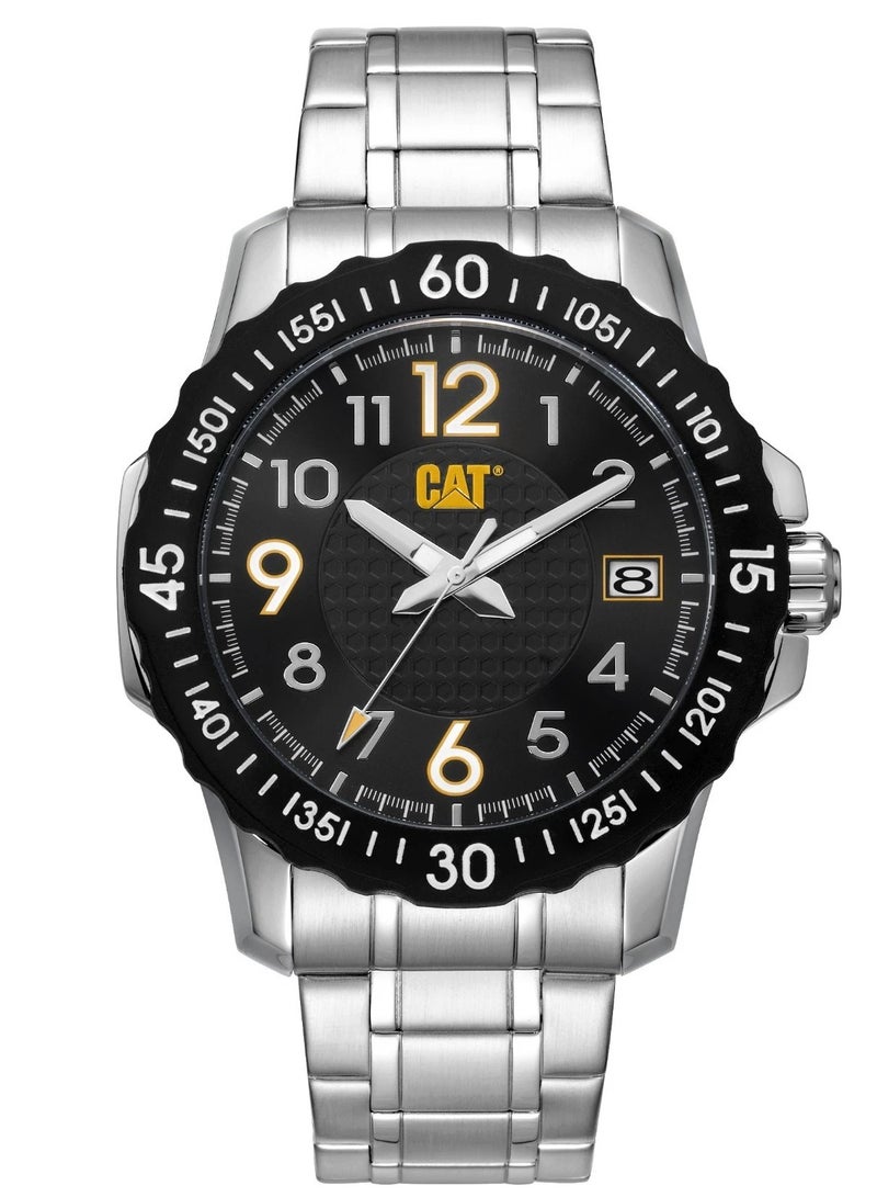 Caterpillar Downforce Black SS AP.141.11.111 || 44MM - Image 1