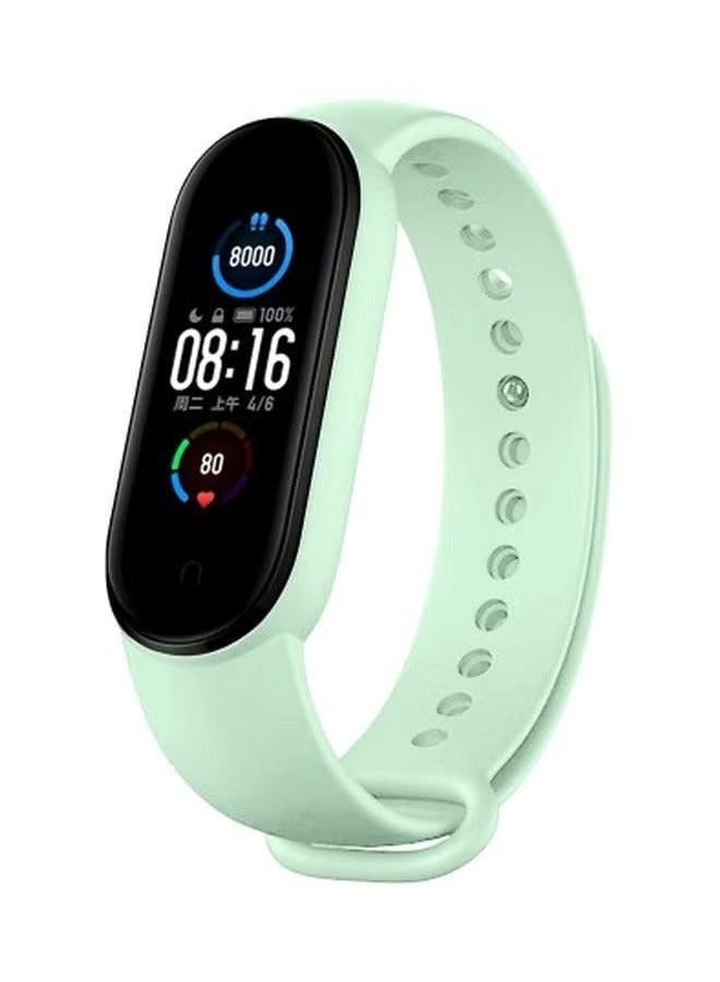 vesus Replacement Band For Xiaomi Mi Band 5 Light Green