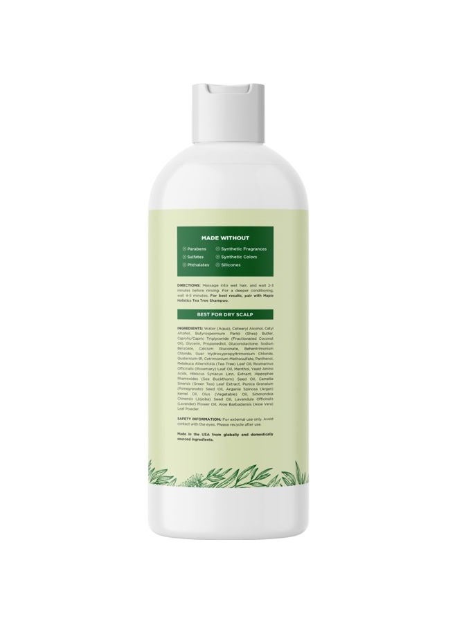 Maple Holistics Tea Tree Conditioner for Dry Hair - Tea Tree Oil Conditioner for Oily Hair and Sulfate Free Conditioner for Dry Hair - Cleansing Conditioner and Tea Tree Dry Scalp Care with Tea Tree Oil for Hair - Image 4