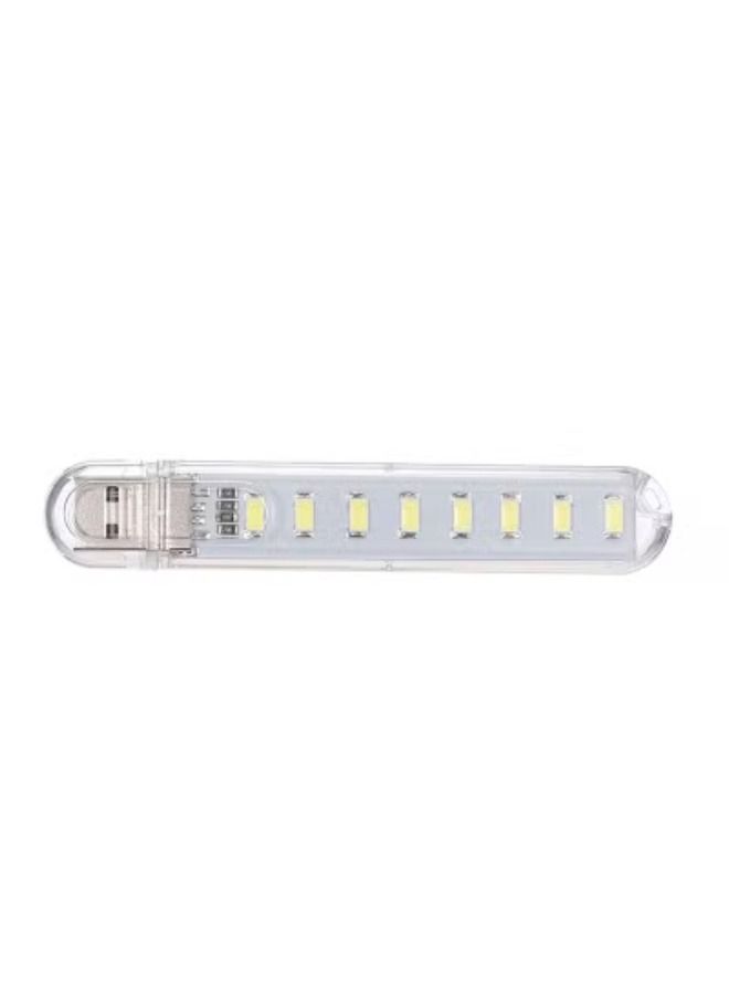 ACLIX U Shaped 8 LED Plug and Play USB Light Lamp Transparent - Image 2