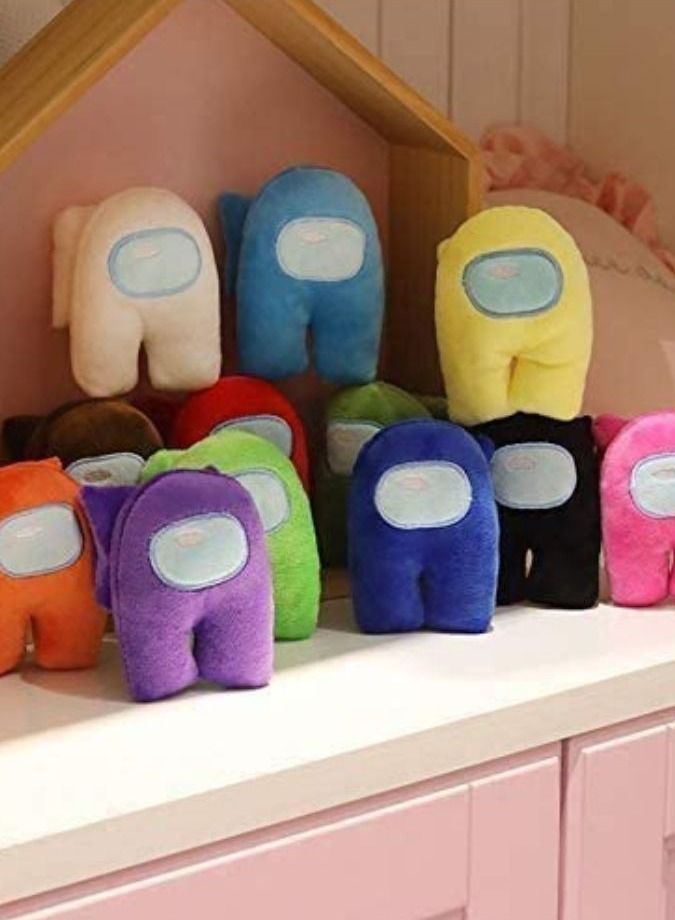 UKR Among Us Plush Toy Set – 6-Piece Set of Soft Plush Figures | Popular Among Us Characters for Kids & Fans | Perfect Collectible Plushies Set - A - Image 5